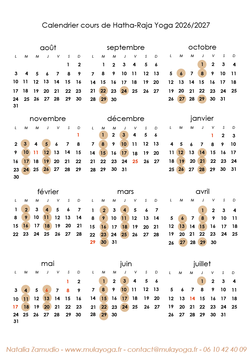calendrier